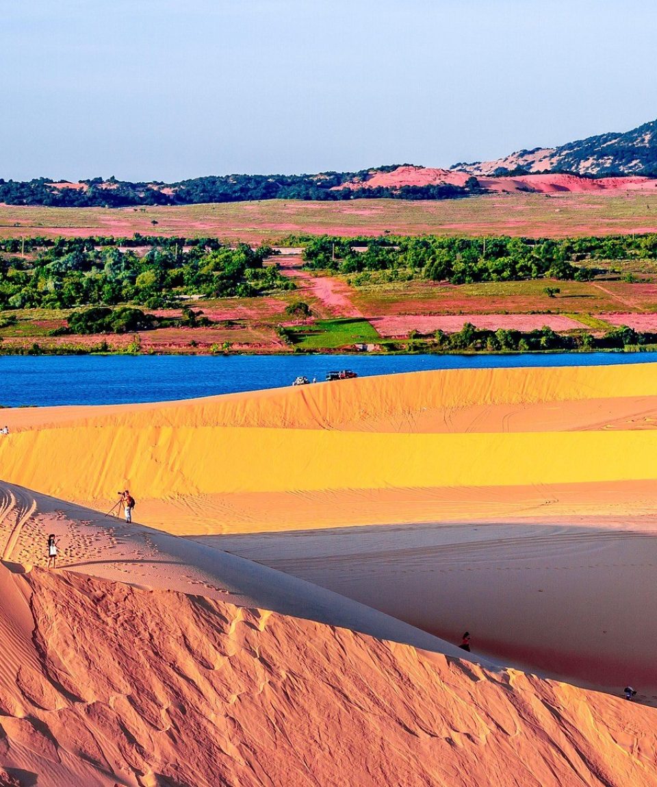 sand dunes